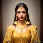 Kundan-look Designer Thali Chain (டிசைனர் தாலி)